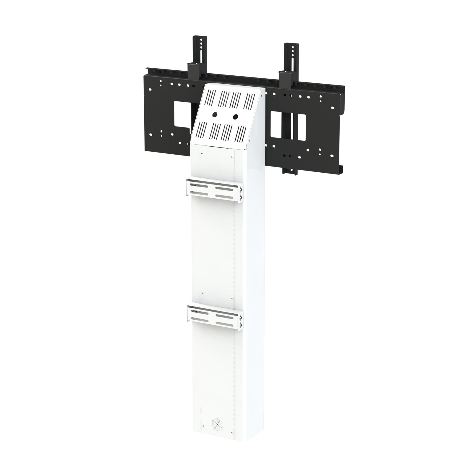 Loxit 8433 Fixed Ht Mono Wall to Floor Mount